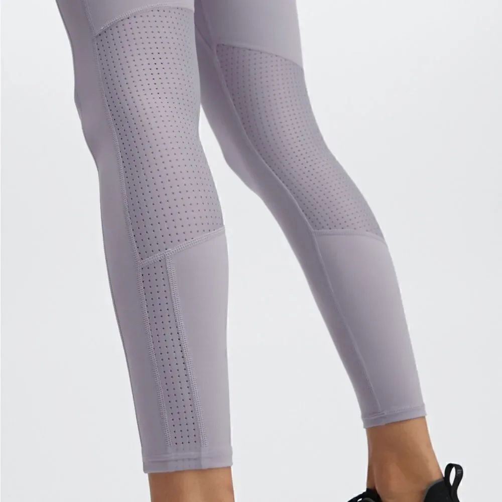 Spin Motion 365 made by Fabletics gray violet 7/8 leggings size L - Picture 6 of 10